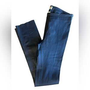 ALBERTO BIANI Made in Italy Women’s 100% Lamb Leather Luxe Pants Sz 40IT / 4US